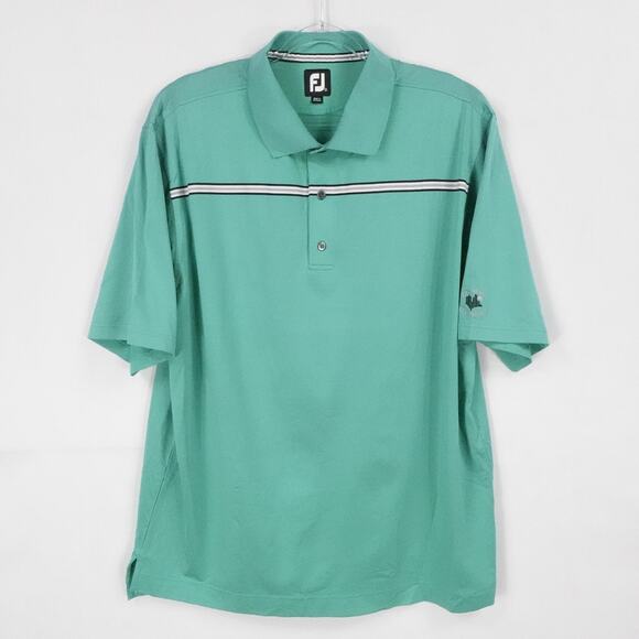 FootJoy Other - FootJoy Polo Shirt Mens 2XL Green Oro Valley Country Club Golf Performance